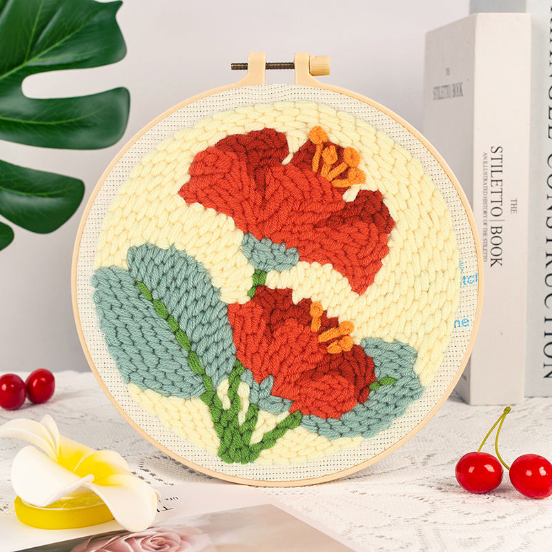 Flower Botanical Punch Needle Kit (Copy)