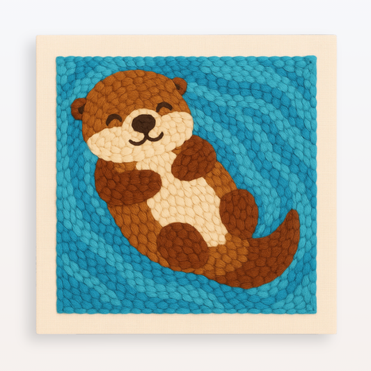 Schläfrischer Otter